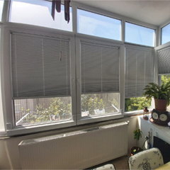 Karartma Cam Balkon Perdesi Gri
