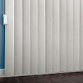 Pvc Dikey Ofis Perdesi Hafif Oval Bombeli Krem