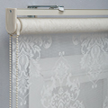 Tül Stor Perde Ekru Damask