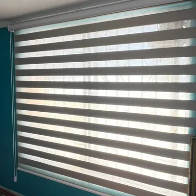 200x200 cm Blackout zebra stor perde