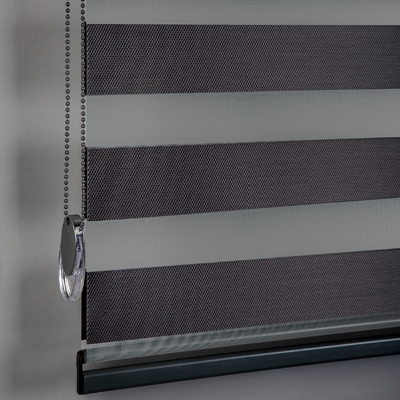 Antrasit Blackout (Karartma) Zebra Stor Perde