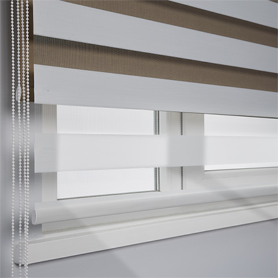 Çift Mekanizmalı Zebra Karartma Stor Perde, Güneş ve Işık Geçirmeyen Zebra Stor Perde