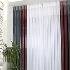 Yıkanabilir Tül Dikey Zebra Perde 57 Renk