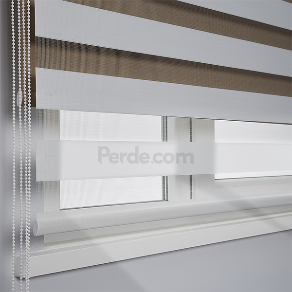 Brillant stor zebra perde