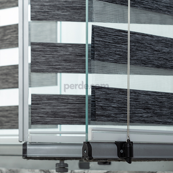 Cam Balkon Zebra Perde Cam Balkon Zebra Perde