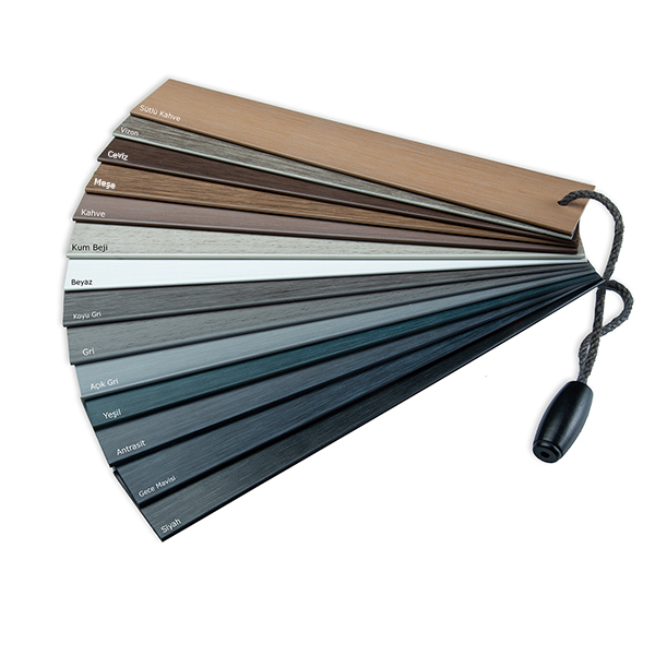 Faux Wood Ahşap Jaluzi Perde 50 mm Fiyatı <font color='#0000CD'>1.750,00 TL / m2</font>