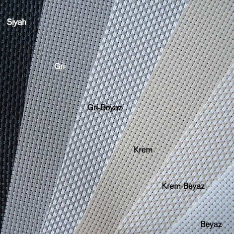 Motorlu Screen Stor Perde - Alevalmaz , 5 yıl garanti , Orjinal %75 Pvc Kalın Screen Kumaş Fiyatı <font color='#0000CD'>575,00 TL / m2</font>
