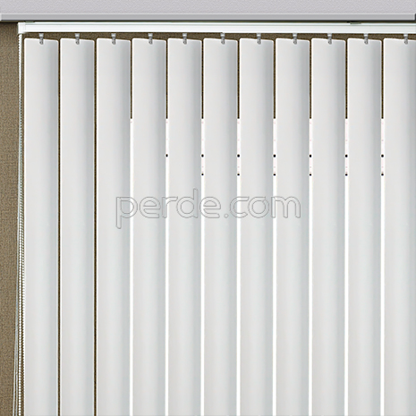 Pvc Dikey Perde Düz Renkleri Beyaz, Sarı, Krem, Pudra, Kahve, Gri Fiyatı <font color='#0000CD'>800,00 TL / m2</font>