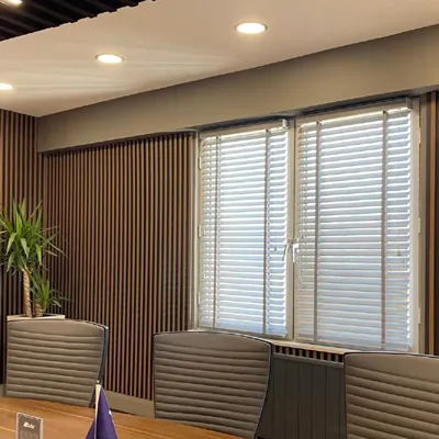 Ahşap Jaluzi Ofis Perdeleri