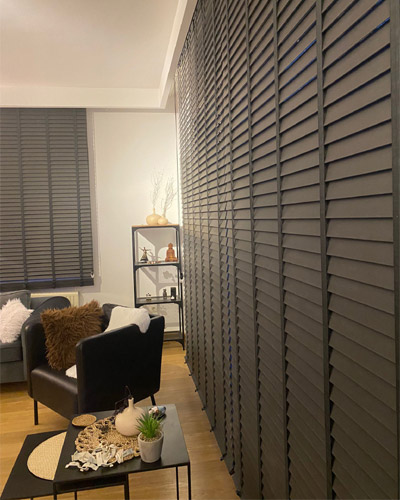 Ahşap Jaluzi Perde Salon Perdesi