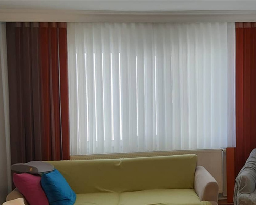 Akıllı tül zebra perde