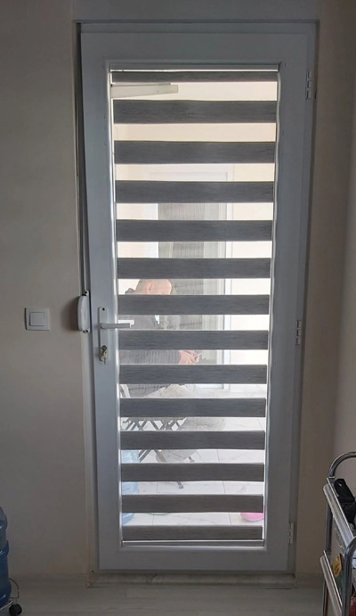Balkon kapısına perde