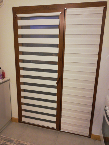 Balkon kapısına perde