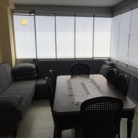 Cam balkon plise perde
