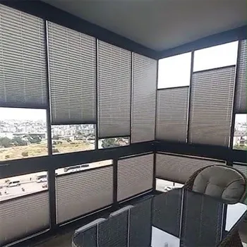 Cam Balkon Plise Perde