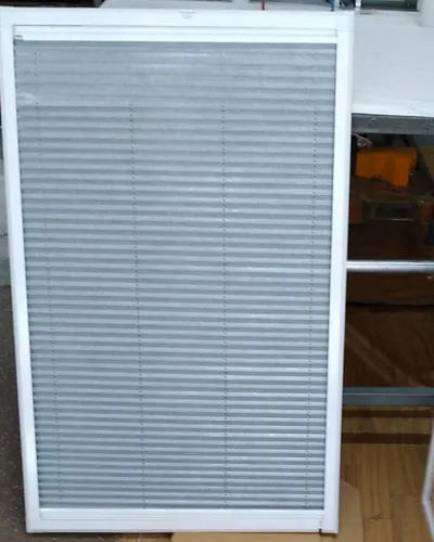 Çerçeveli plise perde