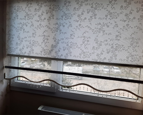 Çift mekanizmalı perde