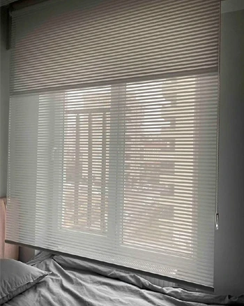Çocuk odası çift mekanizmalı jaluzi tül stor perde