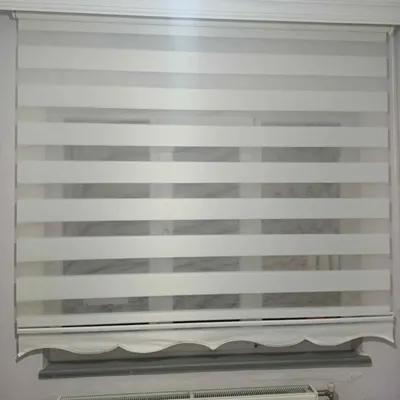 Geniş zebra perde