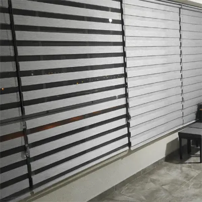 Gri Zebra Stor Perde