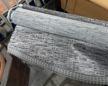 Jakarlı Zebra Perde Antrasit