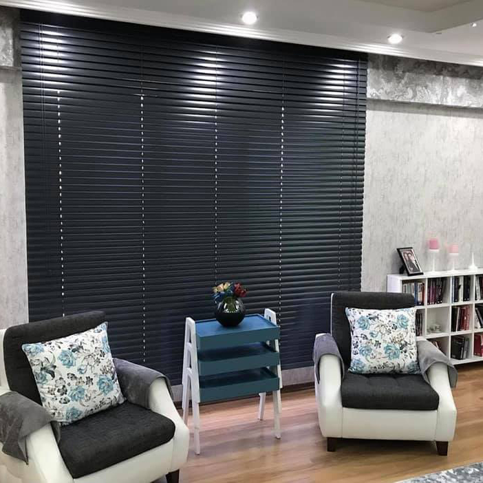Ahşap jaluzi salon perdesi
