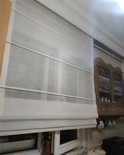 Katlamalı Keten Tül Perde