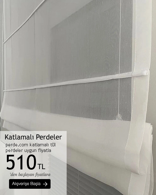 Katlamalı Tül Perde