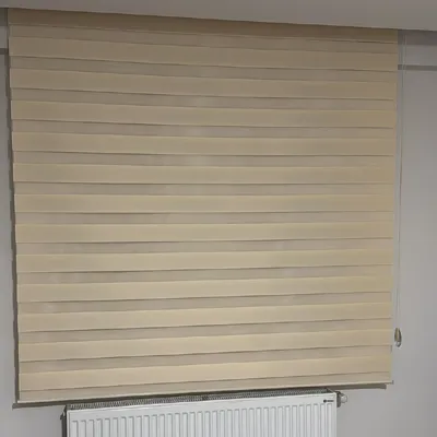 Kum Beji Zebra Stor Perde 170x200 185x200 cm