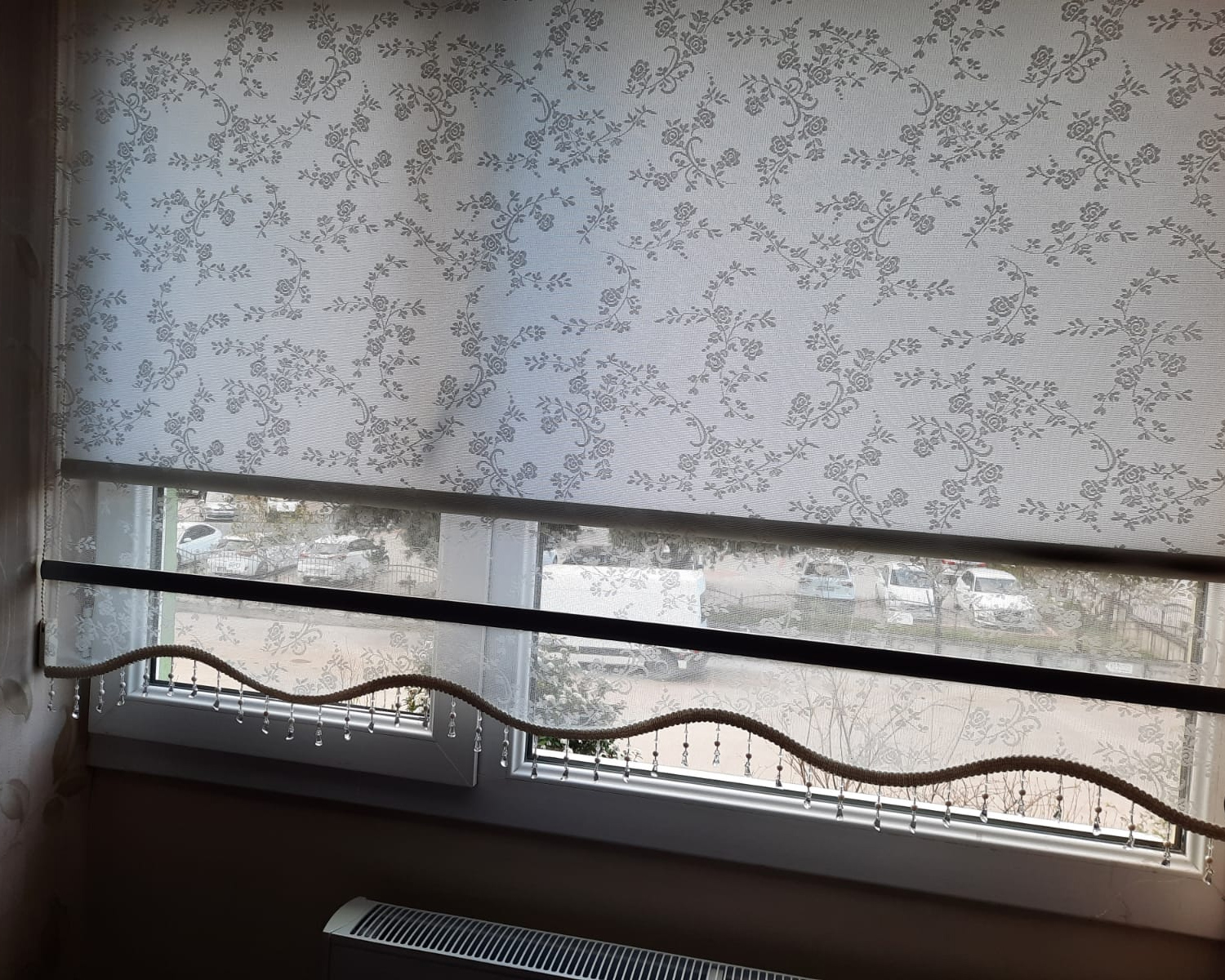 Çift mekanizmalı stor perde