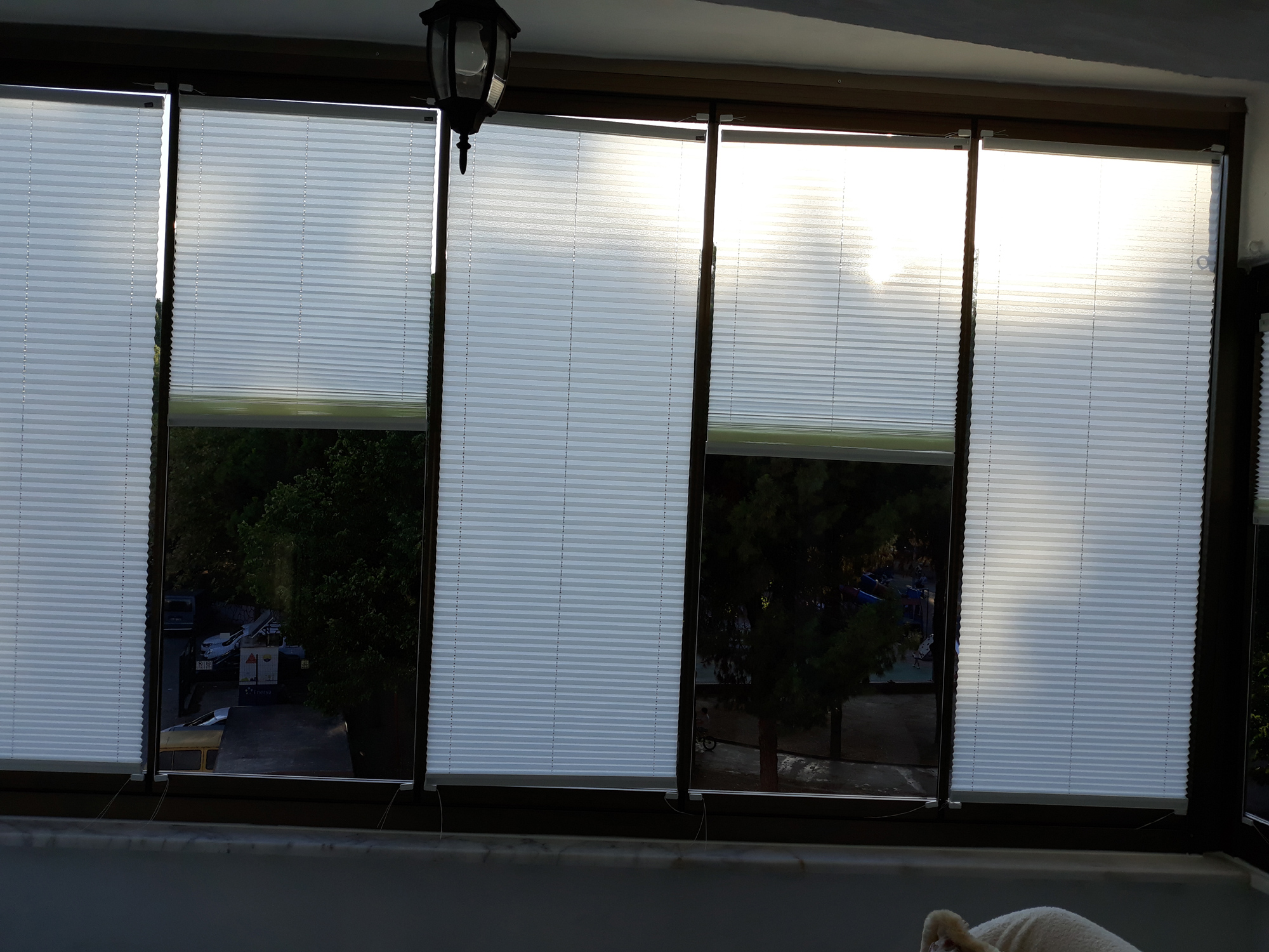 Plicell Cam Balkon Perdesi