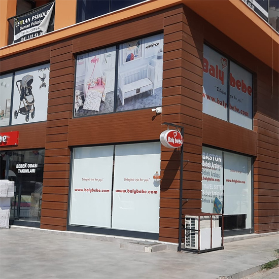 Logo ve resim baskılı stor perdeler
