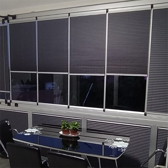 Antrasit Blackout Plise Perde