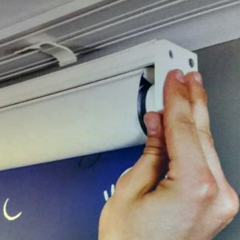 Zebra Perde Kornişe Nasıl Takılır?