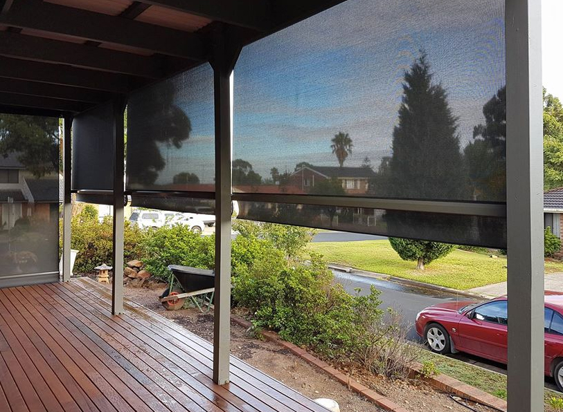 Dış Cephe ve Veranda için Sun screen Perde Modeli
