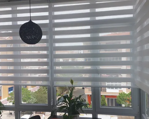 Pimapen balkon kapatma zebra perde