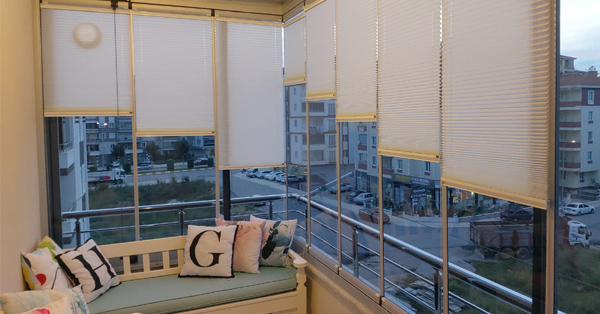 Plicell perde balkon