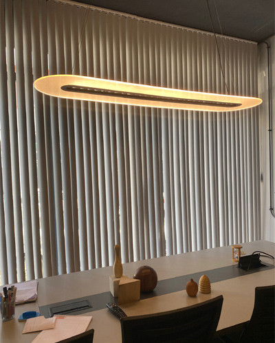 Pvc dikey ofis perdesi