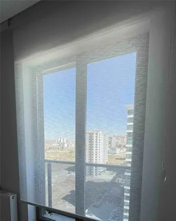 Sade Beyaz Tül Stor Perde 140x200