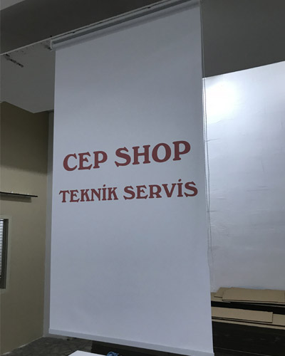 Screen stor perde baskılı