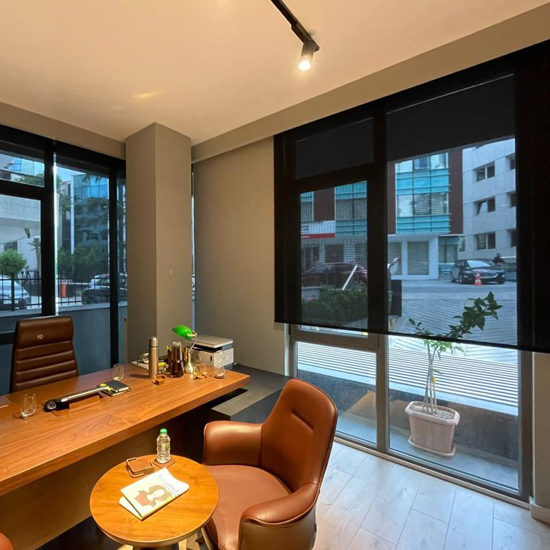 Somfy Motorlu Ofis Perdesi