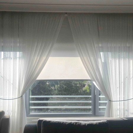 Stor perde salon için