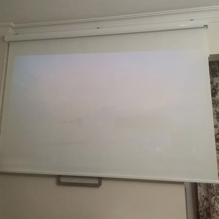 Storlu projeksiyon perdesi 200x200 cm