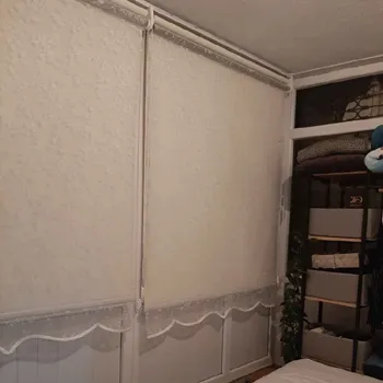 Yatak Odası Çift mekanizmalı Karartma Stor Perde