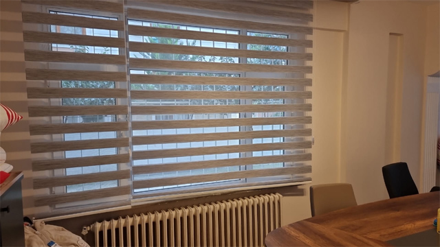 Zebra perde ofis özel ölçü